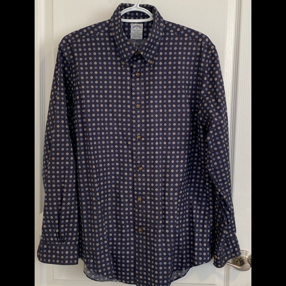 Brooks Brother Patterned Shirt - Picture 1 of 5